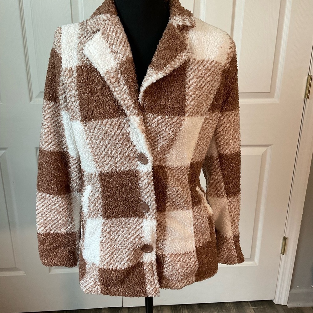 Knapp studio jacket. Lined. Size PM